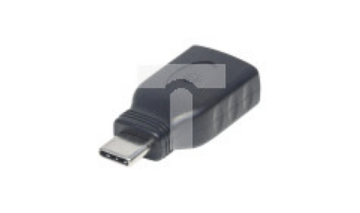Adapter połączeniowy duperspeed USB-C 3.1 Gen1 na USB-A M/F do zastosowania z kablami USB-A, MHT 354646