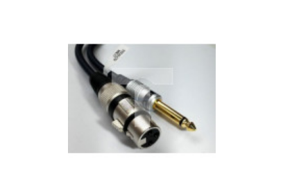 Kabel przyłącze mikrofonowe gn.XLR 3p/wt.Jack 6,3 mono MK17 /15,0m/