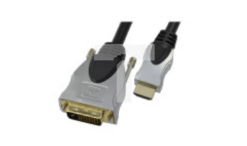 AUDA Prestige Kabel DVI-D Single Link / HDMI 1.4 FHD@60 (wtyk / wtyk) /30m/