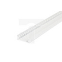 Profil aluminiowy do taśmy led WIDE24 biały G/W szeroki TOPMET nawierzchniowy LUX05894 /2m/