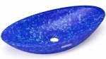  S.V.I.S. Design UMYWALKA 60 CM ORION BASIC - FINGER PAINTING, NIEBIESKI, LAKIER MATOWY