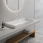 Catalano ZERO 75x50 umywalka b/o z kompletem mocowań biały połysk 175ZP00/0120750001