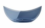 Besco Axya Blue Wave wanna wolnostojąca 180 maskownica czarny mat WAA180BWB