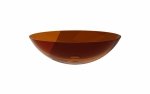 Besco Anya Earth Rust umywalka nablatowa + maskownica czarny matt UMA50ERB