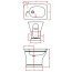 ArtCeram Civitas Bidet stojący 54x36 cm, biały CIB00201;00