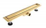 VCX odpływ liniowy 70cm złoto szczotkowane LCG707