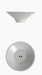 KERASAN DECO POKRYWA CERAMICZNA DEKORACYJNA BIAŁY MAT 486030