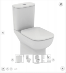 Ideal Standard Esedra Zbiornik do WC kompakt, biały T282801