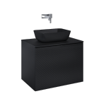 Elita GLAM Szafka 70 1S + 1S BLACK MATT PDW 168386/RE010700167160