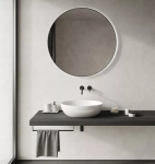 Catalano SFERA umywalka nablatowa 60x42 h=16 cm czarny mat 0522600022
