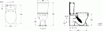 Ideal Standard Eurovit kompakt WC V337101