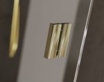 Besco Vayo Gold Kabina prysznicowa przesuwna walk-in 140x200 VYG140200C