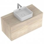 Ideal Standard Adapto Szafka pod umywalkę 105 cm z otworem jasnobrązowe drewno U8597FF