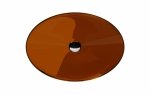 Besco Anya Earth Rust umywalka nablatowa + syfon chrom UMA50ERC