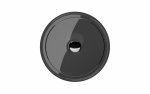 Besco Enya Carbon Grey umywalka nablatowa + maskownica czarny matt UME36CGB