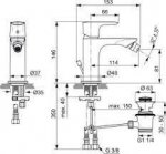 Ideal Standard Connect Air Bateria bidetowa szary magnetyczny połysk A7030A5