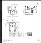 Ideal Standard Tesi Bidet stojący 55x36 cm biały mat T3540V1