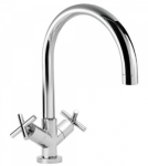 Tres Cocina Bateria dwuuchwytowa kuchenna 163333 Chrom