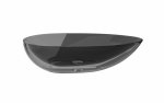 Besco Neya Carbon Grey umywalka nablatowa + syfon chrom UMN60CGC