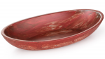S.V.I.S.Design MISKA 19 CM ORION BASIC - AGED METAL METALICZNY CZERWONY I MIEDZIANY, LAKIER PÓŁMATOWY