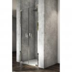 SanSwiss Cadura wejście narożne dwuczęściowe | drzwi wahadłowe z elementem stałym CA13G0905007 + CA13D0905007