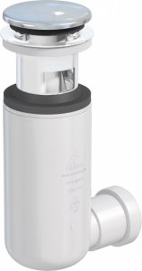 Deante Click-Clack Korek klik klak z syfonem chrom NHC010C