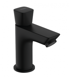 Hansgrohe Logis Bateria bez mieszacza 80 do wody zimnej lub wstępnie zmieszanej bez kompletu odpływowego czarny mat 71120670