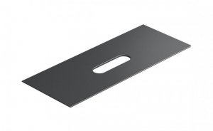 Catalano blat ceramiczny 125x50 bez otworu na baterię czarny mat 1PC12550NS/0831250022
