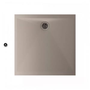 Ronal Air brodzik kwadratowy 100x100 cm konglomeratowy len W37Q10015