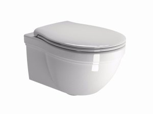 GSI Classic Miska WC podwieszana 37x55 cm biała z mocowaniem FISR2 871211