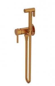 Lavita Bateria bidetowa podtynkowa Orion Brushed Copper 5900378357292