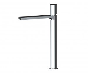 AQG Bateria umywalkowa XL Tube Chrom z aeratorem redukującym przepływ 01TUB138CR
