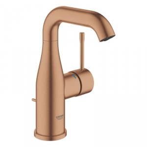Grohe Essence Bateria umywalkowa z korkiem brushed warm sunset 24173DL1