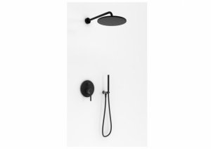 Kohlman Roxin Black zestaw prysznicowy QW210RBR25