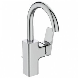 Ideal Standard Ceraplan Bateria umywalkowa wysoka z korkiem chrom BD235AA