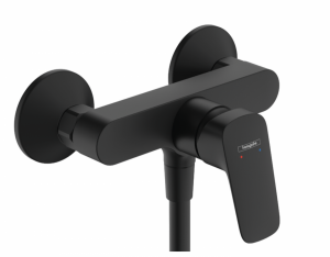 Hansgrohe Logis Jednouchwytowa bateria prysznicowa, natynkowa czarny mat 71600670