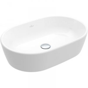 Villeroy & Boch Architectura umywalka 60x40 cm nablatowa owalna Weiss Alpin 5A266101