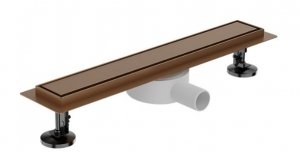 Lavita Odpływ liniowy Plate Brushed Copper 700 5900378369912