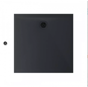 Ronal Air brodzik kwadratowy 100x100 cm konglomeratowy antracyt W37Q10017