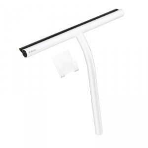 Deante Silia Ściągaczka do wody z wieszakiem biały mat ADIA31K