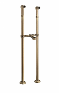 VEDO RETRO I Stelaż do baterii wannowej 6628/BR brąz antyczny