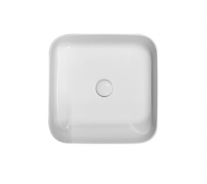 Kerasan 460101TK ON umywalka nablatowa 43X43 bianco TECH
