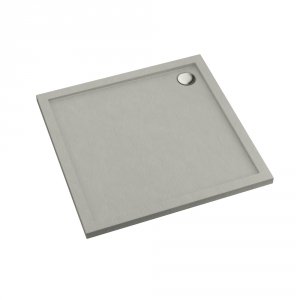 Schedline Brodzik akrylowy Sharper Cement Stone 90x90x4,5 cm, kwadratowy, Gwarancja 7 lat 3S.S1K-9090/CT/ST