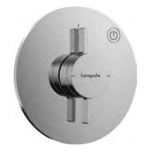 Hansgrohee DuoTurn S Bateria z mieszaczem, podtynkowa do 1 odbiornika Biały Matowy 75618700
