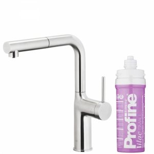 KFA DUERO PURE MOVE INOX bateria kuchenna z filtracją wody oraz wyciąganą wylewką 662342222