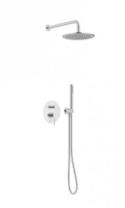 KFA Flint Zestaw natryskowy podtynkowy stal chrom 96607840