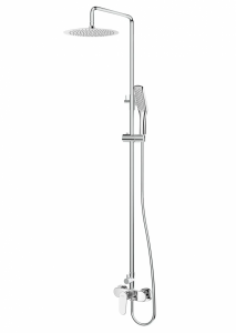 VEDO OTTO CROMO Kolumna natryskowa z baterią mieszakową deszczownica o śr. 200 mm VBO8007/20/CH chrom