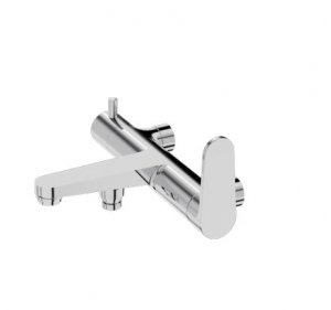 Lavita Bateria wannowo - prysznicowa Cetus Chrome 5900378341871
