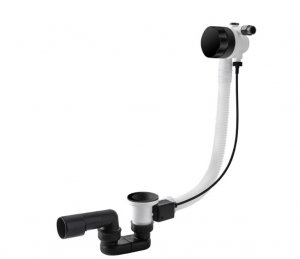 Vedo Classic II Przelew wannowy z korkiem automatycznym i funkcją napełniania wanny 70cm 342A/70/CZ