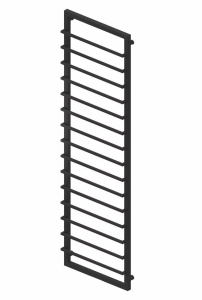 Termix MOKKA Grzejnik łazienkowy drabinkowy 180/53 czarny mat MOKKA18053CM